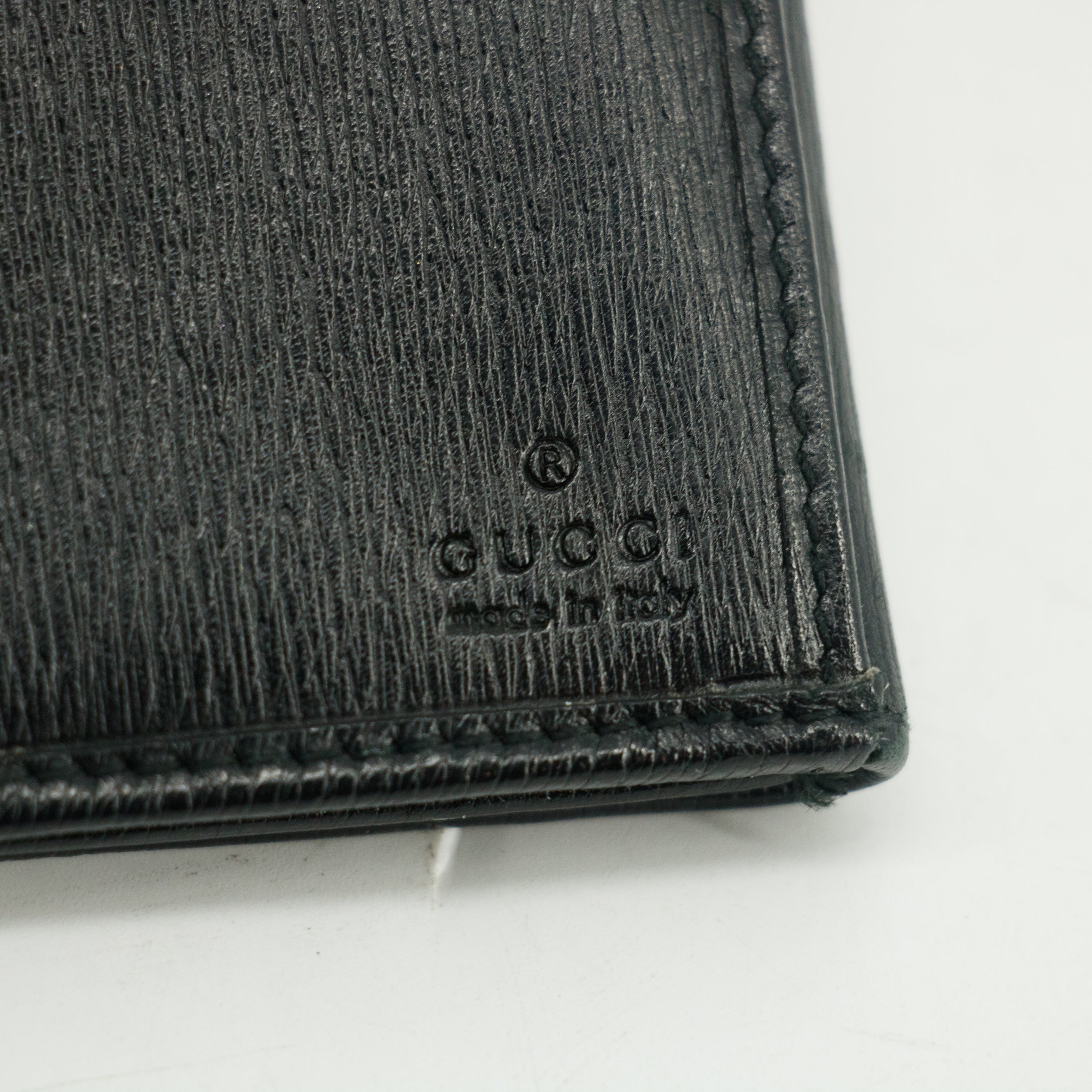 Bolt Boutique Gucci Black Long Jackie Wallet #3077 — back view