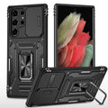 Sliding Window Ring Bracket Multifunctional Phone Case