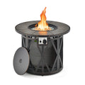 Alora 30-Inch 30K BTU Premium Outdoor Patio Gas Fire Pit Table With Fire Glass And Cover (SAK17432) – SAKSBY WHOLESALE