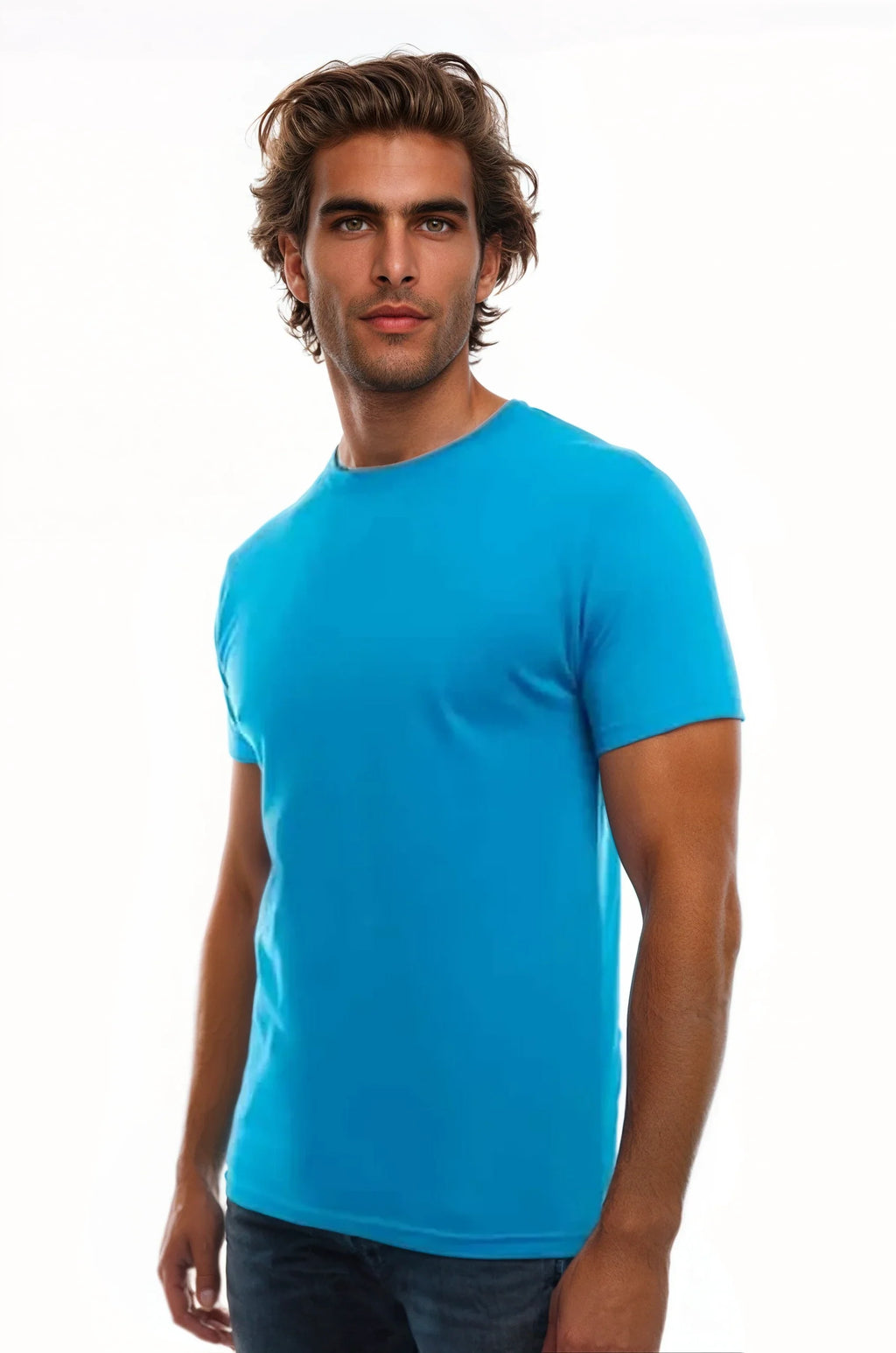 Cotton Perfection Crew 3100 - dark Colors – SpectraUSA, view 17