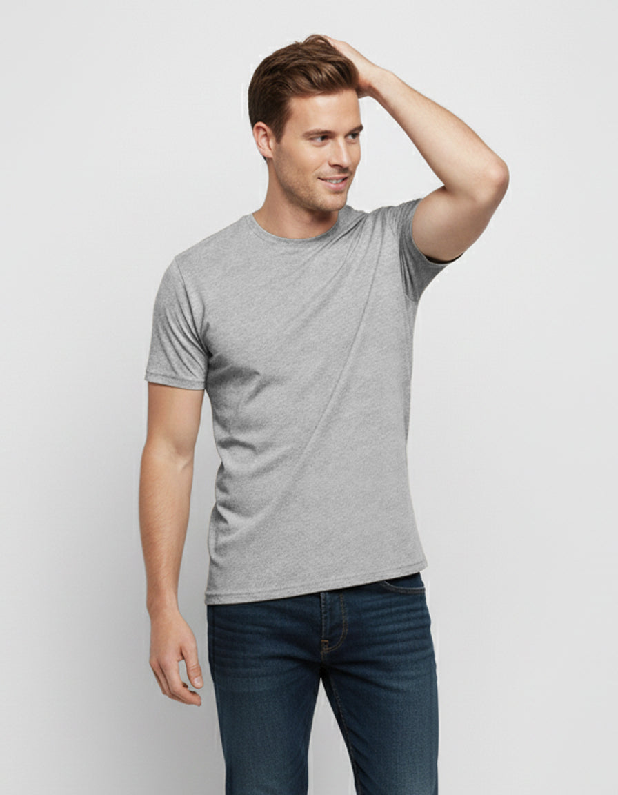 Cotton Perfection Crew 3100 - dark Colors – SpectraUSA, view 3
