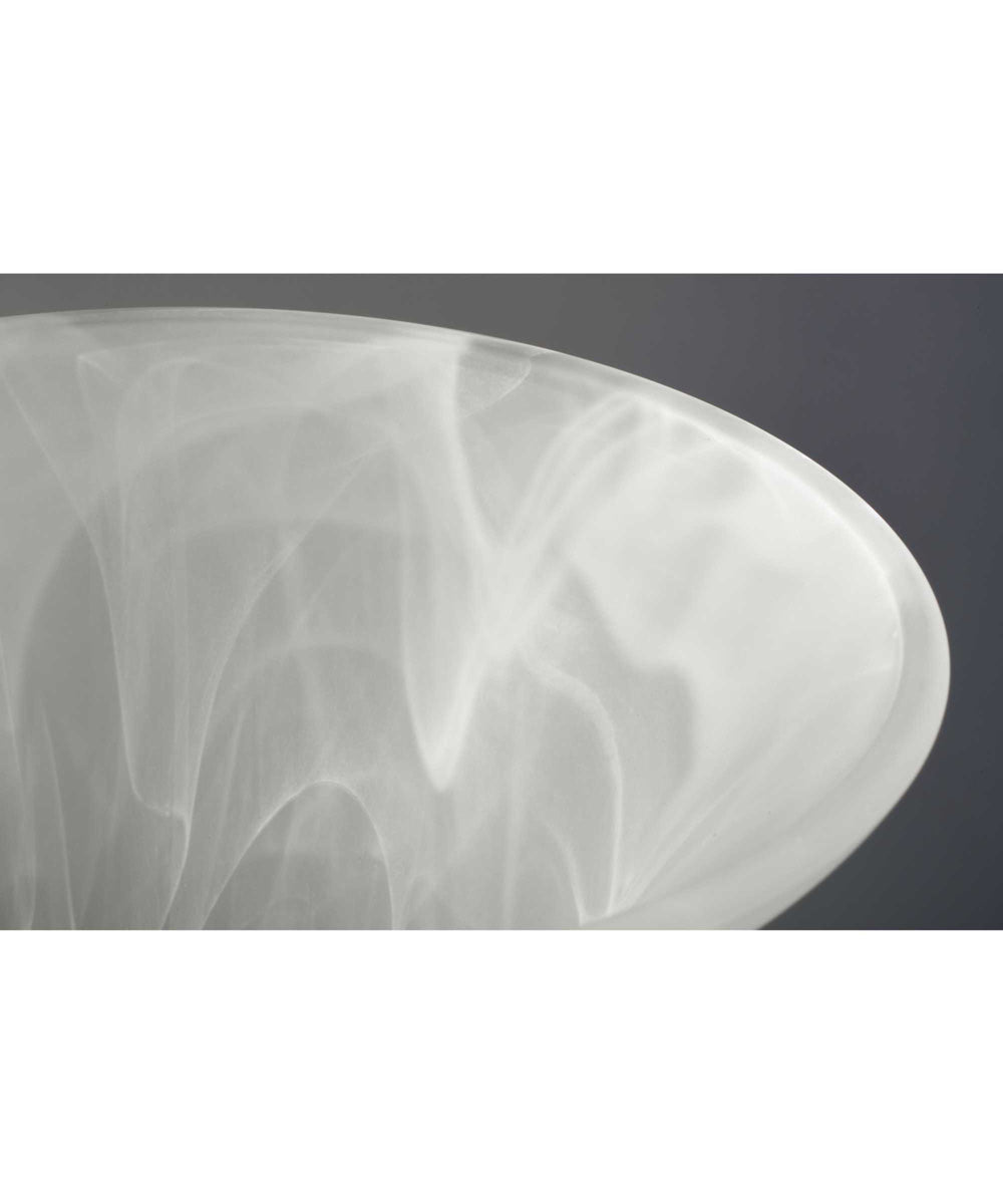 OPEN BOX Bedford 3-Light Etched Alabaster Glass Traditional Bath Vanity Light Brushed Nickel – LampsUSA, view 5