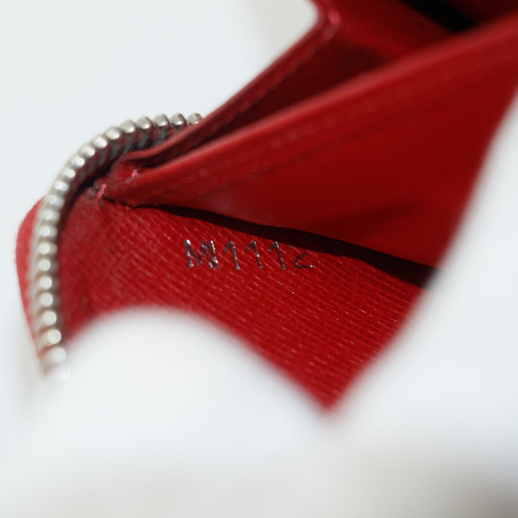 Bolt Boutique Louis Vuitton Red Epi Zippy Long Wallet  #3120 — color detail