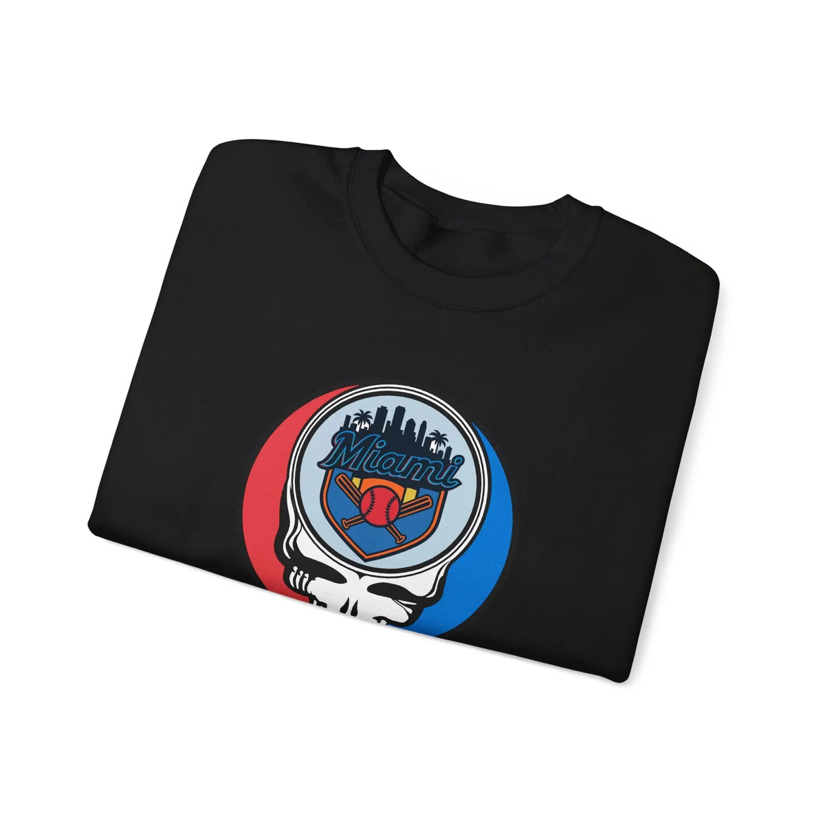 Miami Baseball Original StealieCrewneck Sweatshirt