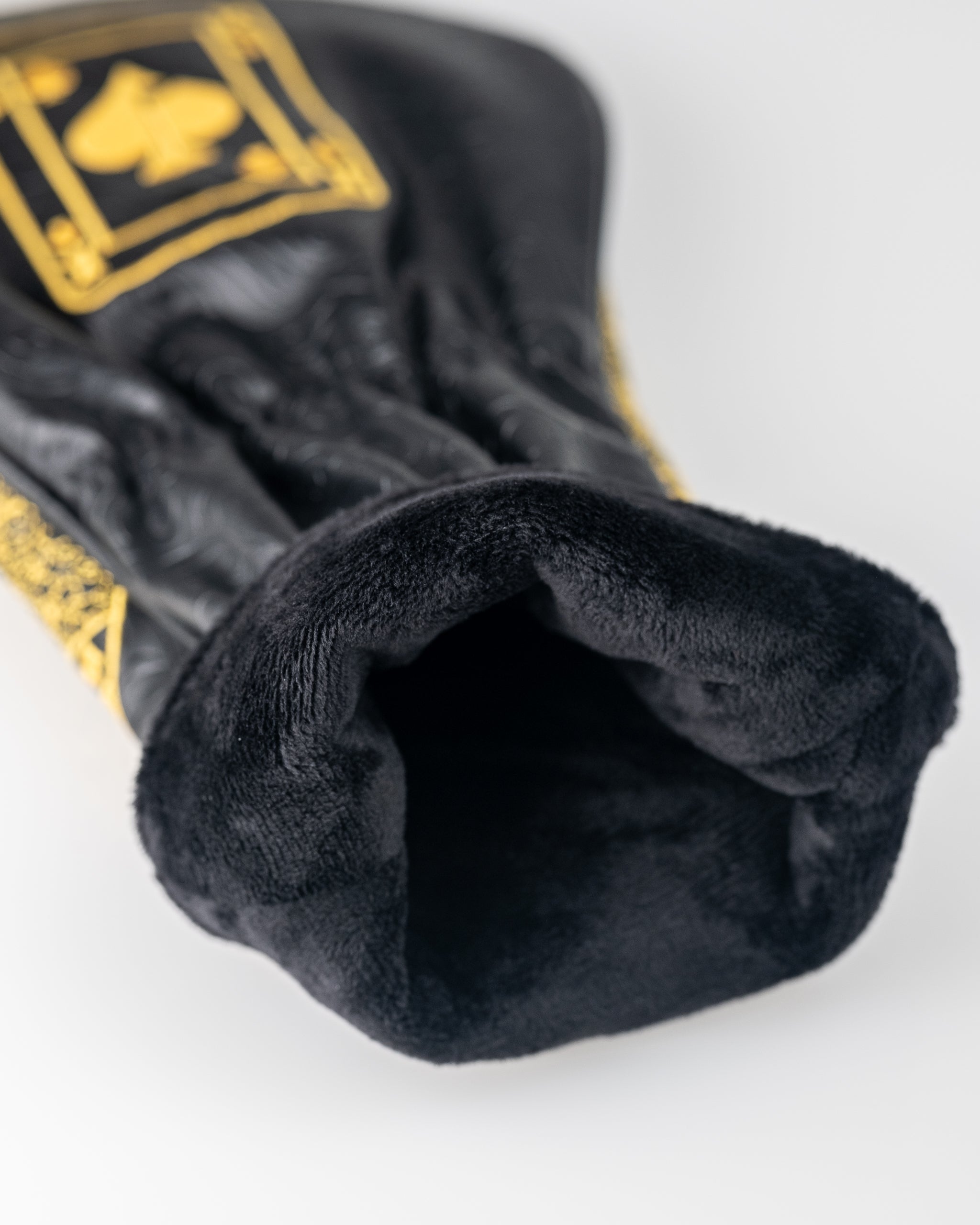 Pins and Aces Black/Gold King of Spades - Driver Cover — in-use photo