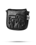 Blackout Ace of Spades - Mallet Putter Cover – Pins and Aces, view 2