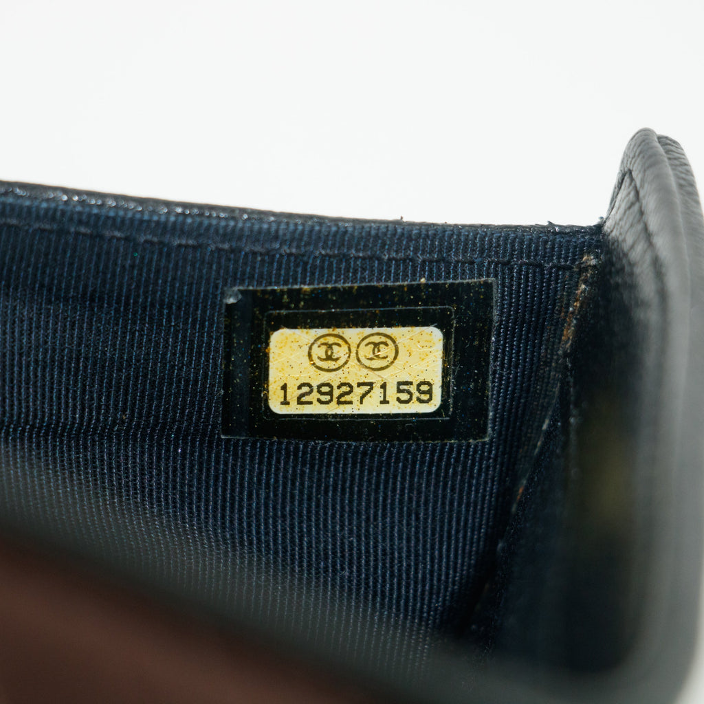 Bolt Boutique Chanel Matelasse Bicolor Long Trifold Embossed Wallet Pink #3173 — alternative angle