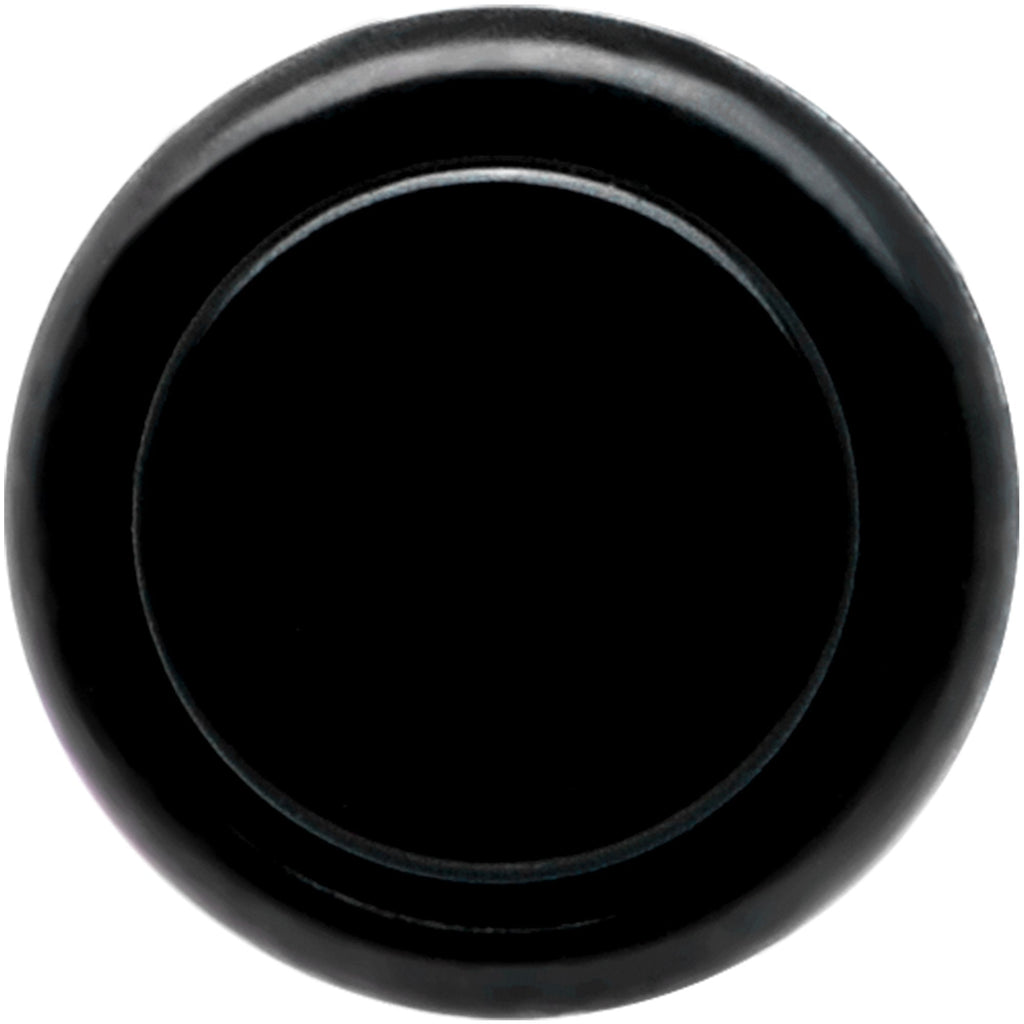 BodyCandy 0G Black Acrylic Straight Plug Set — lifestyle context