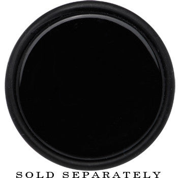 BodyCandy 20mm Black Acrylic Plug — lifestyle context