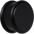 BodyCandy 20mm Black Acrylic Plug — main product shot