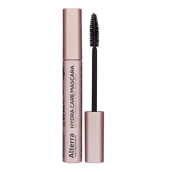 Alterra Natural Mascara Hydra Care No.01 Black - Natrue Certified, Dermatologically Tested, Lengthening & Curling Mascara
