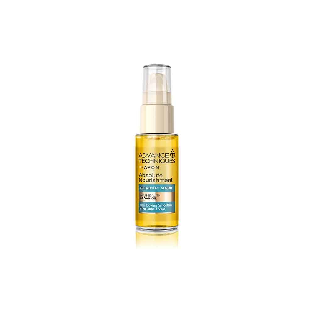 Avon Advance Techniques Nourishing Hair Serum with Argan Oil 30 ml Set of Three