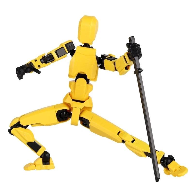 Multi-Jointed Shapeshift Robot - 3D Printed Action Model Toy
