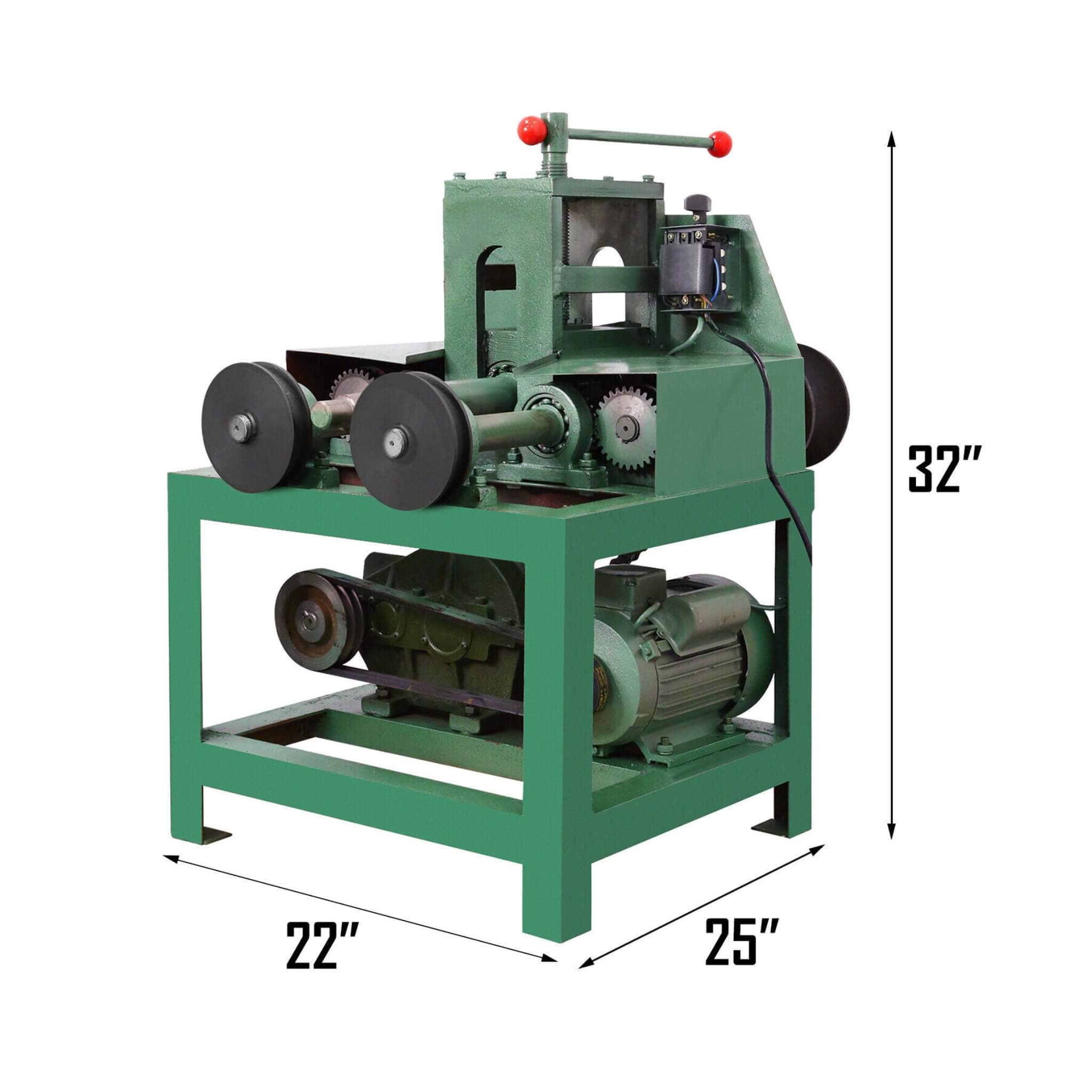 32-Inch Heavy-Duty Electric Industrial Square Pipe Tube Bender Machine With Die Set (SAK21576) – SAKSBY WHOLESALE, view 12