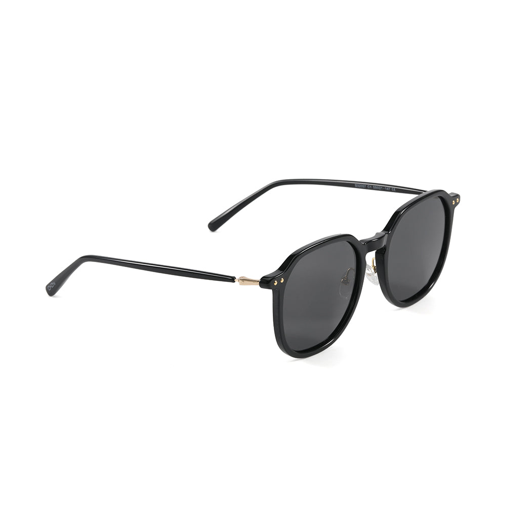 OHO's OHO's SWELL Sunglasses (Color Variant 2) — Oversized Swell Silhouette — OHO's branding close-up