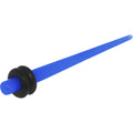 BodyCandy 8G Light Blue Acrylic Taper — main product shot