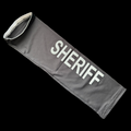 ID Sleeve- Black SHERIFF — VisiBlue tactical gear for law enforcement