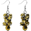 BodyCandy Golden Nugget Glass Bead Earrings — main product shot