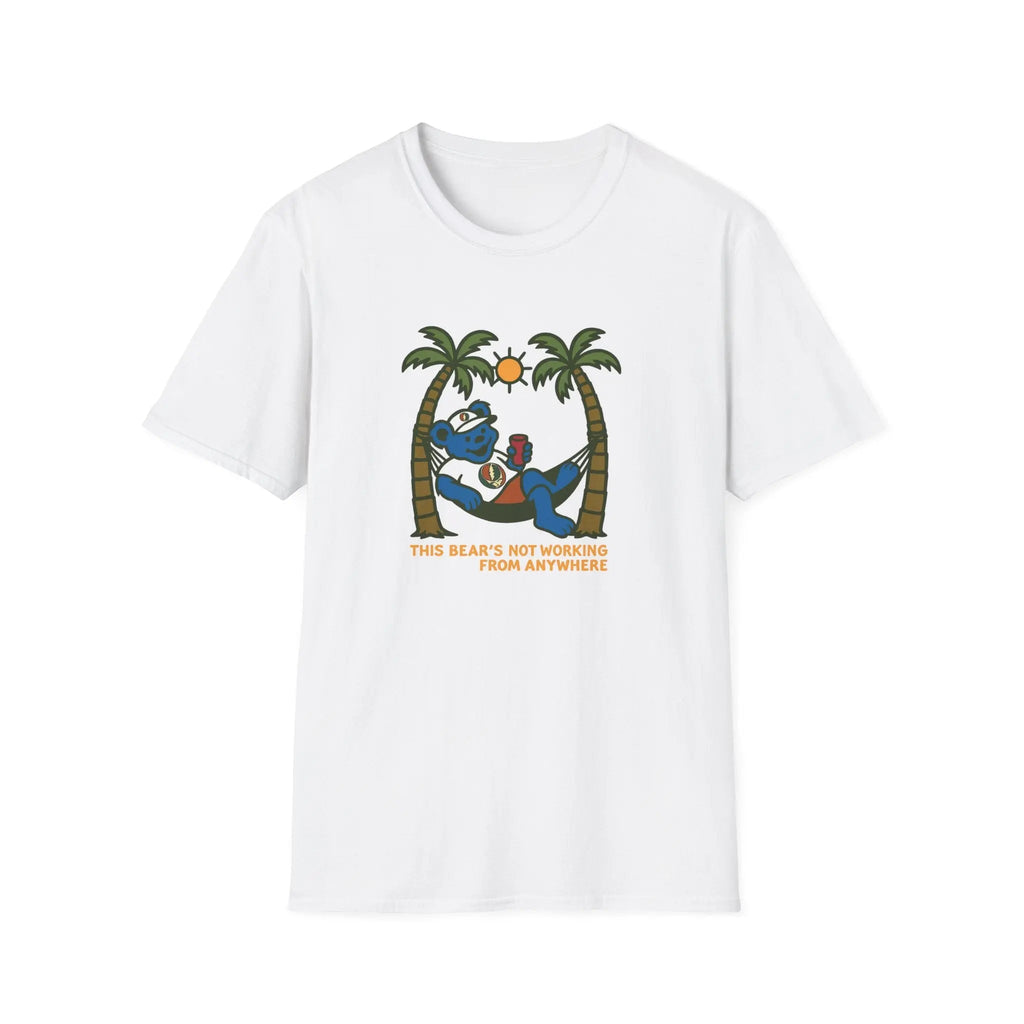 The Bear's Not Working From Anywhere - Life is Dead T-Shirt