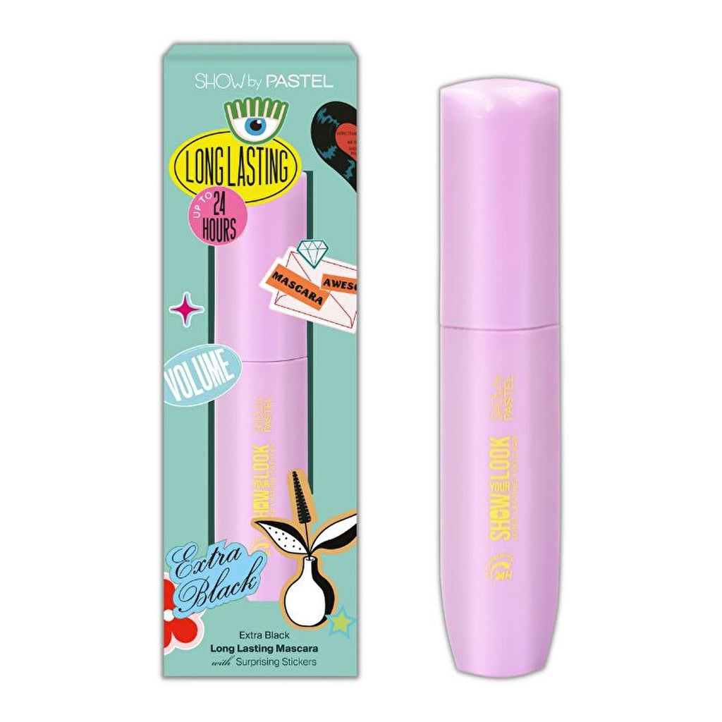 Show by Pastel 24H Long-Lasting Volumizing Mascara - Waterproof, Vegan, Cruelty-Free