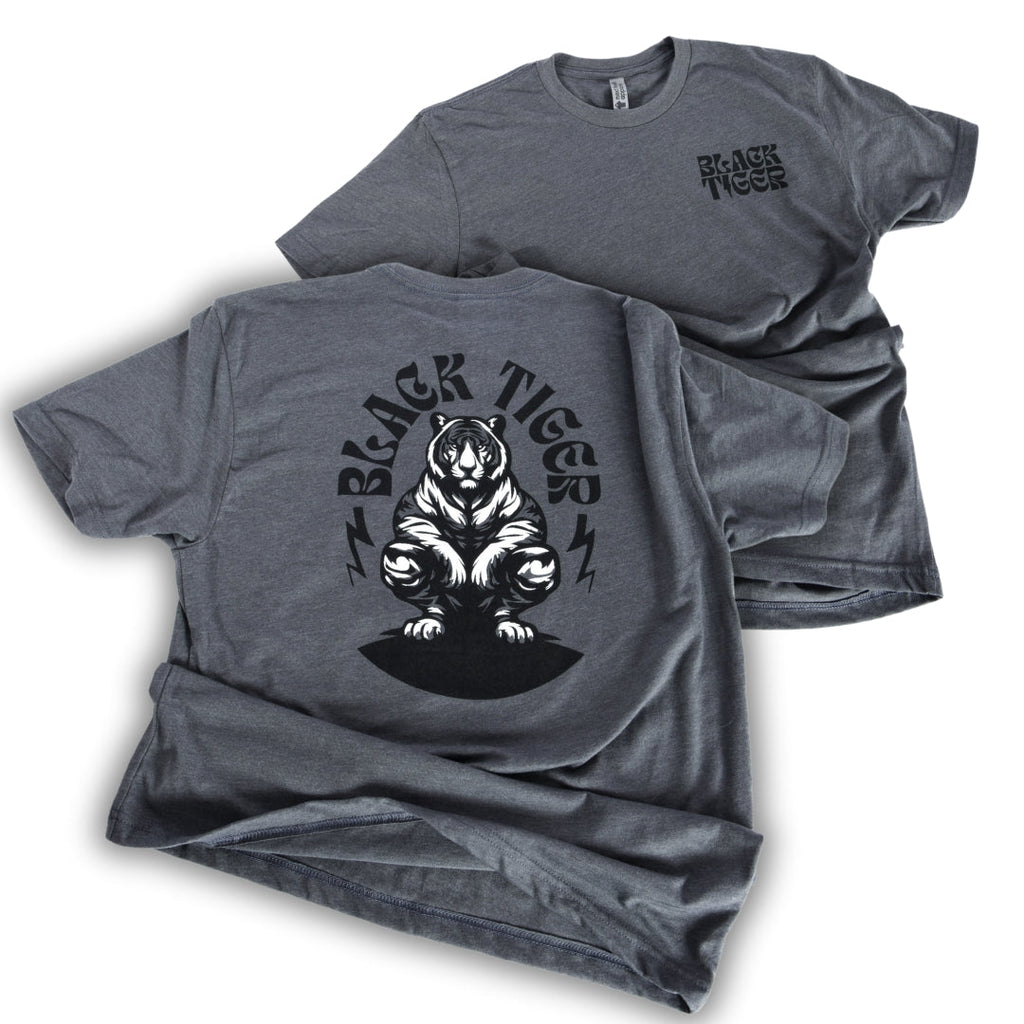 Black Tiger International Black Tiger Logo Tee Shirt — lifestyle context