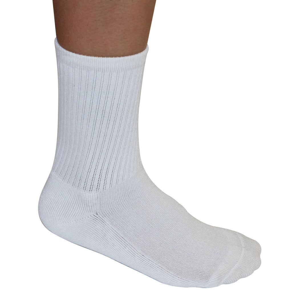 Spun Bamboo 3/4 Crew Athletic Bamboo Viscose Socks — main product shot