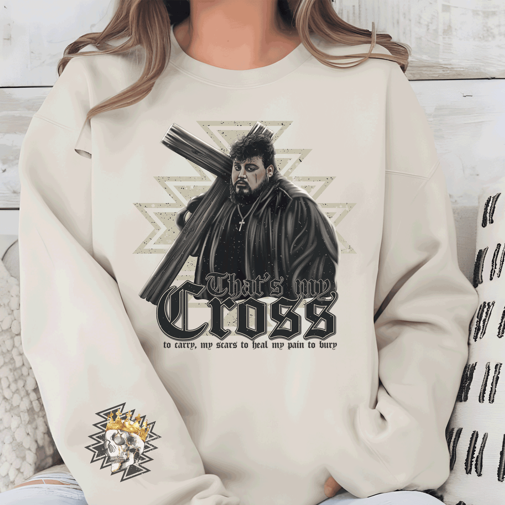 A Blessed Texas Mess Boutique My Cross to carry my scars to heal my Pain to bury Healing, Country Music… — lifestyle worn / used context