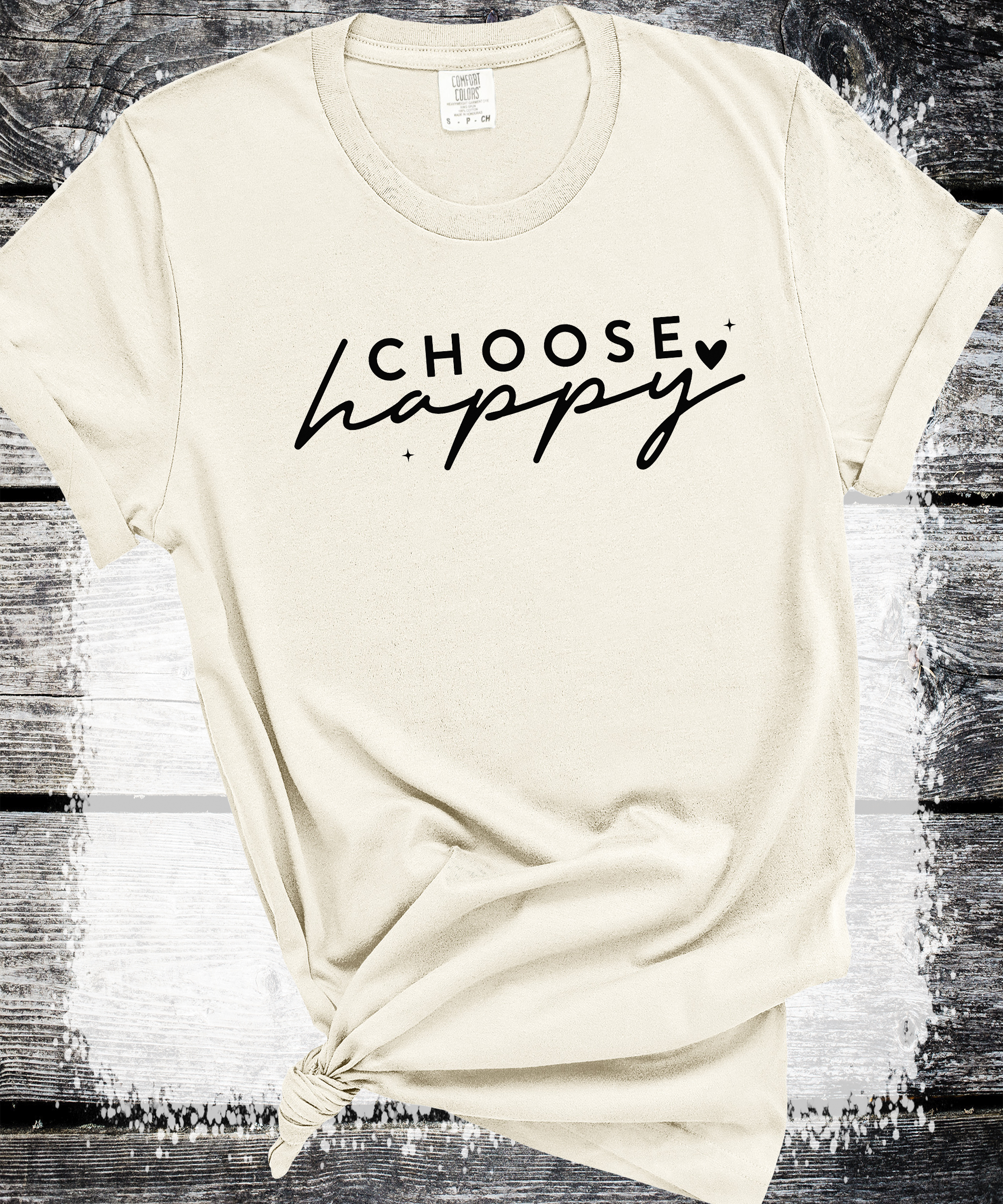 A Blessed Texas Mess Boutique Choose Happy Sweatshirt, Choose Happy t shirt , Positive Vibes Sweatshirt,… — main product shot