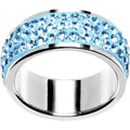 BodyCandy Size 6 - Aqua Crystal Ferido Ring — main product shot