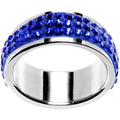 BodyCandy Size 6 - Blue Crystal Ferido Ring — main product shot