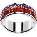 BodyCandy Size 6 - Rainbow Crystal Ferido Ring — main product shot