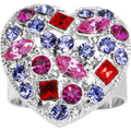 BodyCandy Romantic Heart Adjustable Ring — main product shot