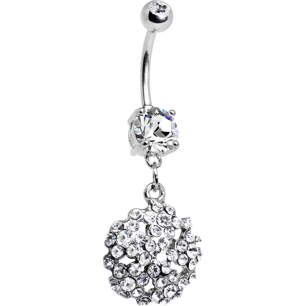 BodyCandy Crystalline Gem Bouquet of Flowers Belly Ring — main product shot