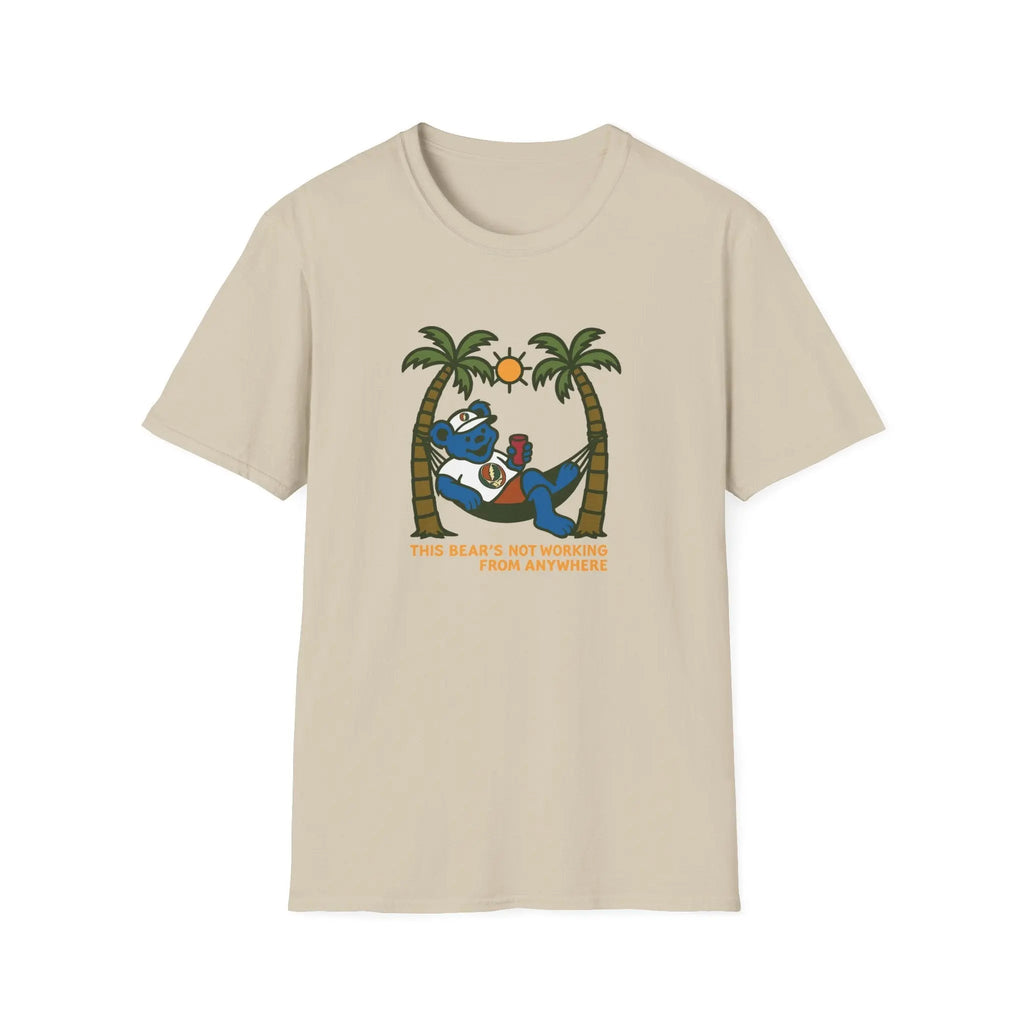 The Bear's Not Working From Anywhere - Life is Dead T-Shirt