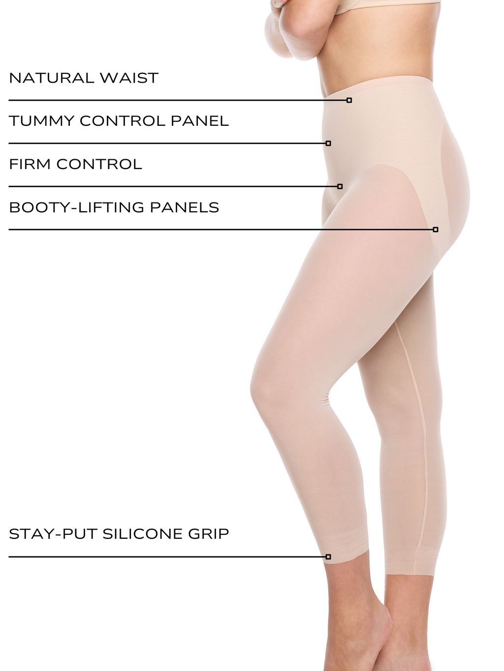Booty Lift Sheer Shaping Leggings