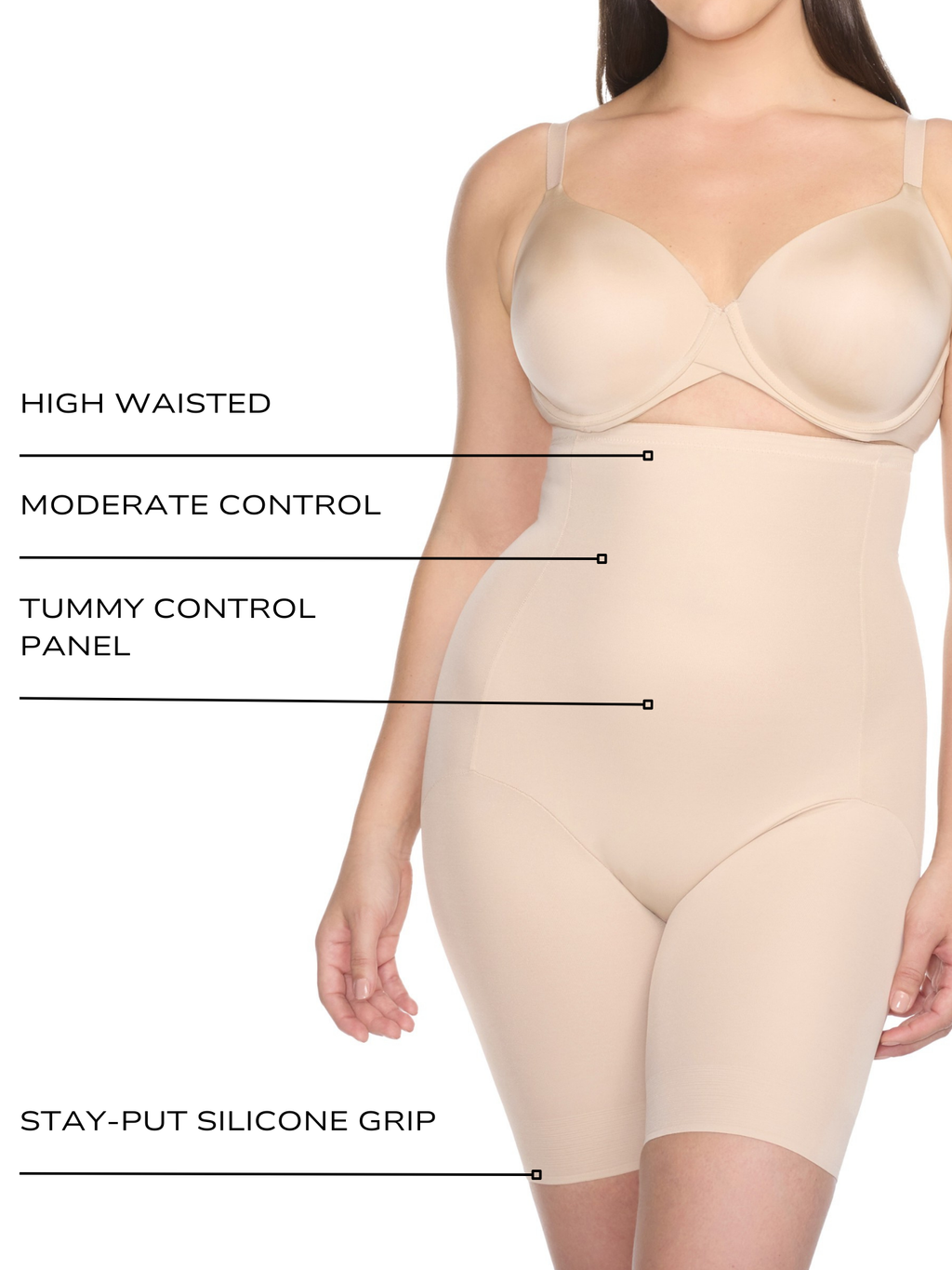 Unbelievable Comfort™ High-Waist Thigh Slimmer