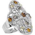 BodyCandy Twig light Glam Adjustable Ring — main product shot