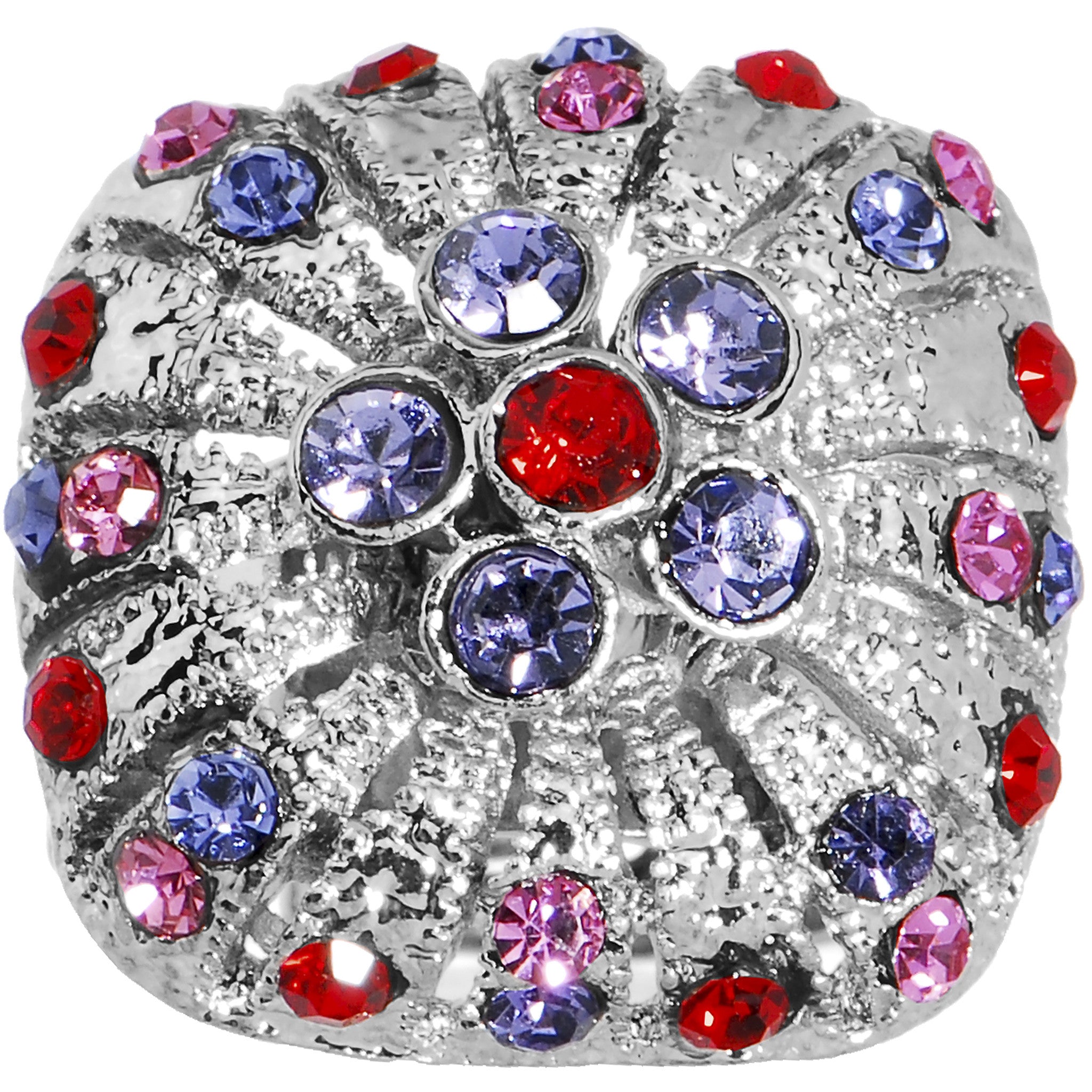 BodyCandy Enchanting Glam Adjustable Ring — detail close-up