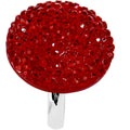 BodyCandy Red Sparkler Round Adjustable Ring — main product shot