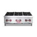 Heavy-Duty 36-Inch Commercial 150K BTU 6-Burner Stainless Steel Countertop Natural Gas And Propane Range (SAK92640) – SAKSBY 