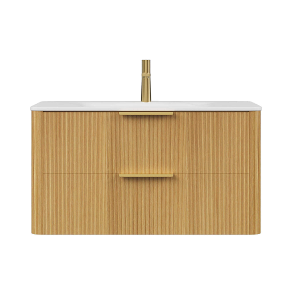 Nuvia Luxury 30/36-Inch Sintered Stone Floating Bathroom Vanity With Sink (SAK70429) – SAKSBY WHOLESALE, view 8