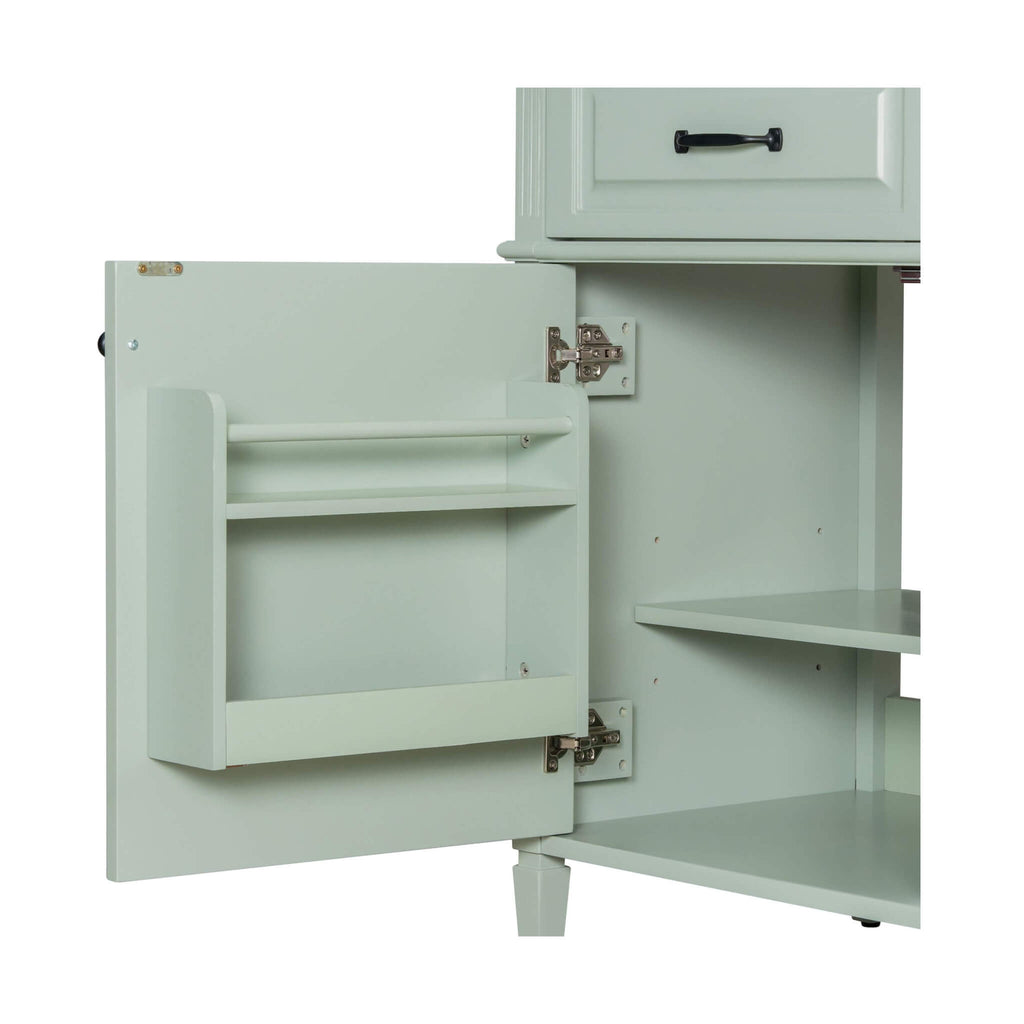 Nuvia 36-Inch Freestanding Bathroom Vanity With Ceramic Sink And Storage Cabinets [Faucet Not Included] (SAK41792) – SAKSBY W