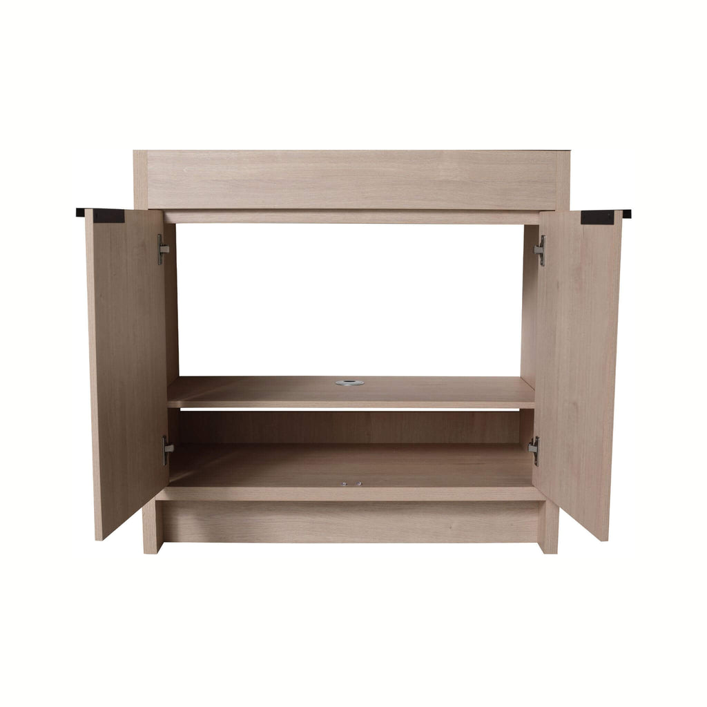 Nuvia 36-Inch Freestanding Bathroom Vanity With White Resin Sink (SAK39274) – SAKSBY WHOLESALE, view 15