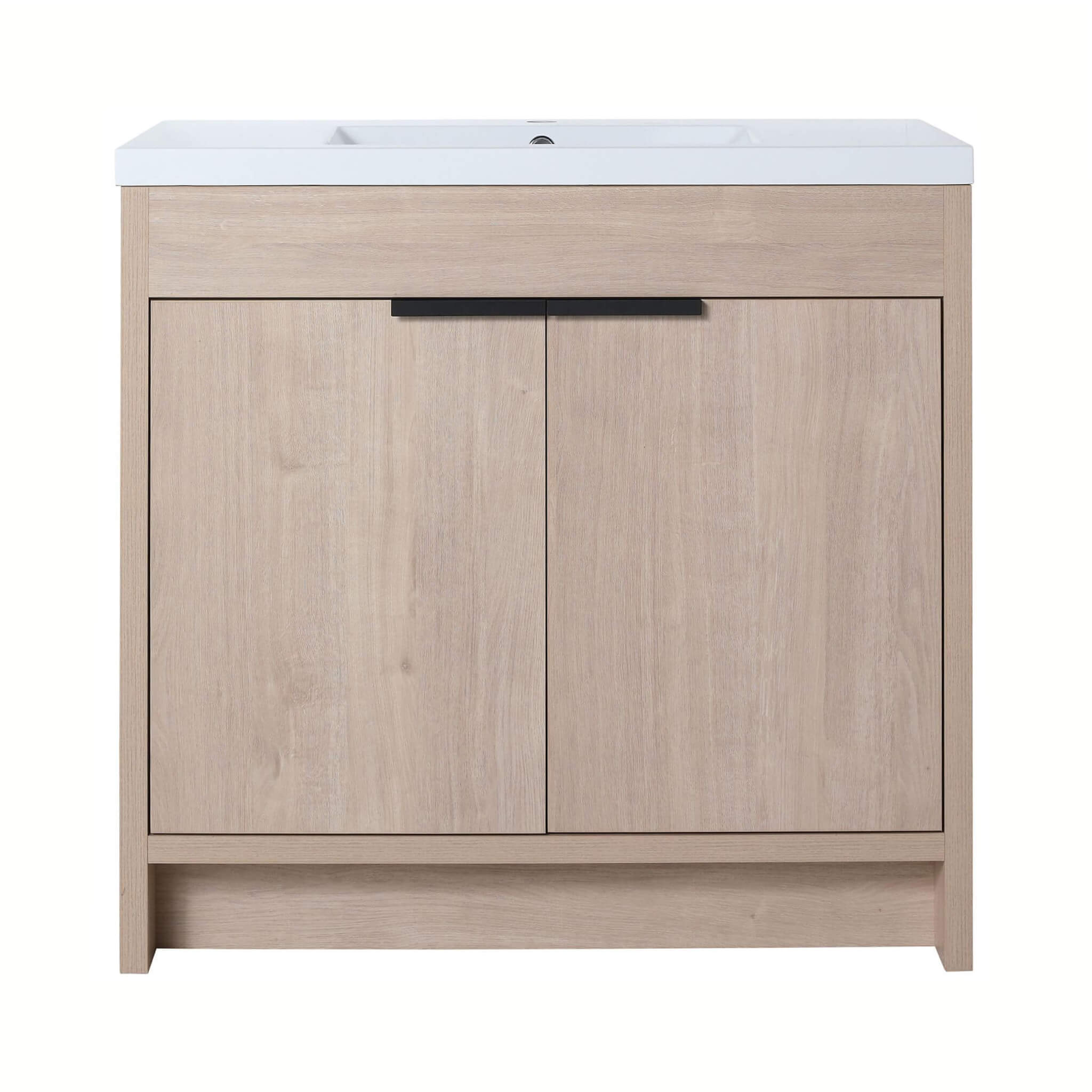 Nuvia 36-Inch Freestanding Bathroom Vanity With White Resin Sink (SAK39274) – SAKSBY WHOLESALE
