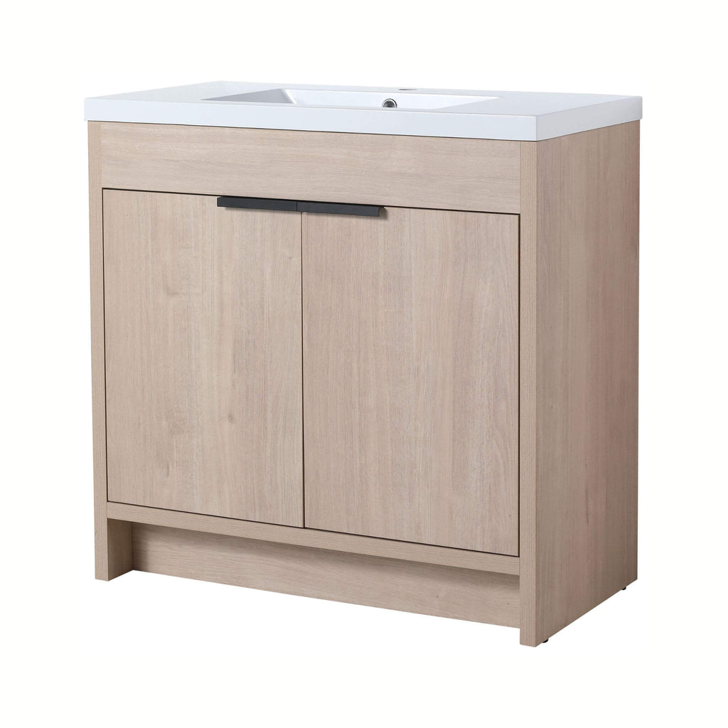 Nuvia 36-Inch Freestanding Bathroom Vanity With White Resin Sink (SAK39274) – SAKSBY WHOLESALE, view 4