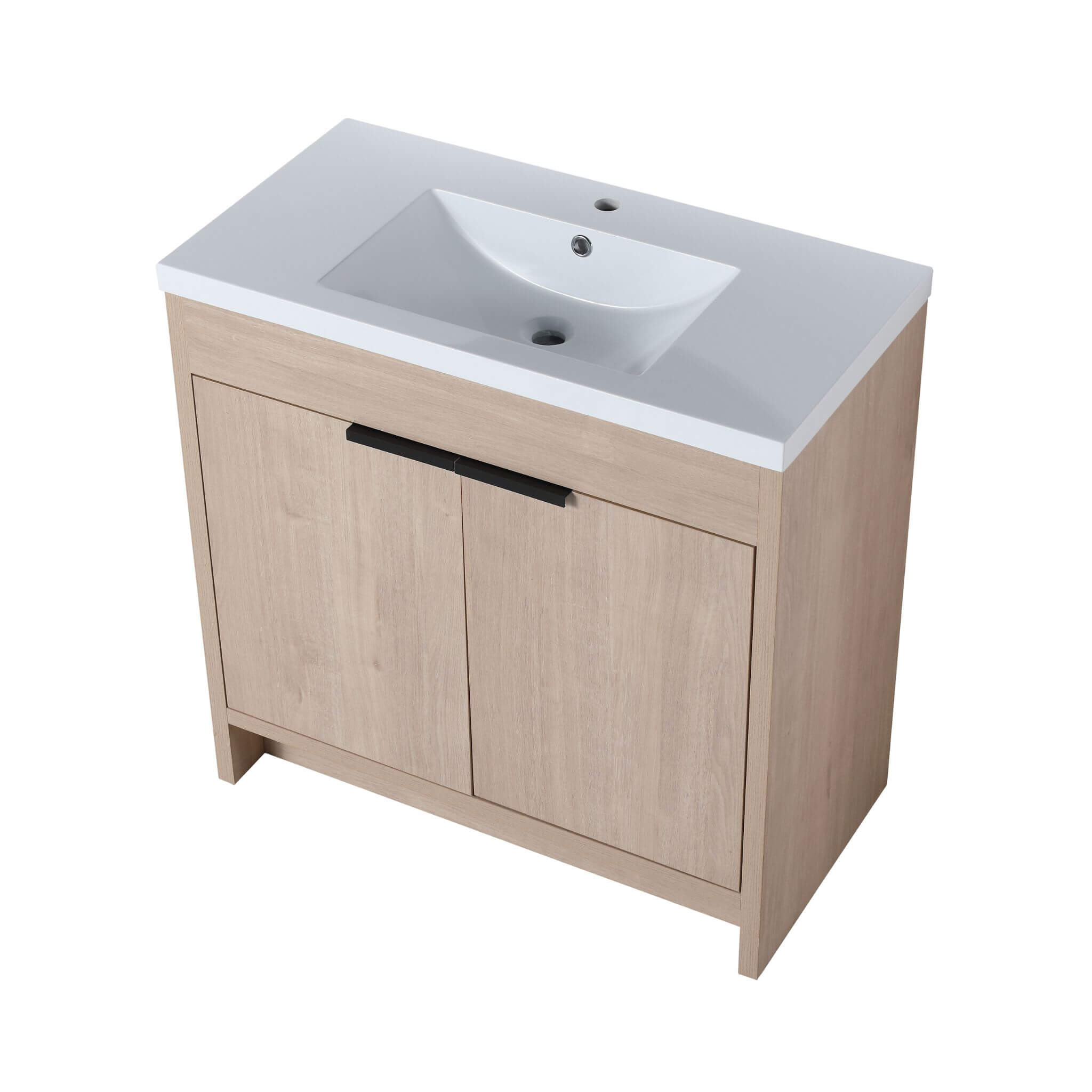 Nuvia 36-Inch Freestanding Bathroom Vanity With White Resin Sink (SAK39274) – SAKSBY WHOLESALE, view 6
