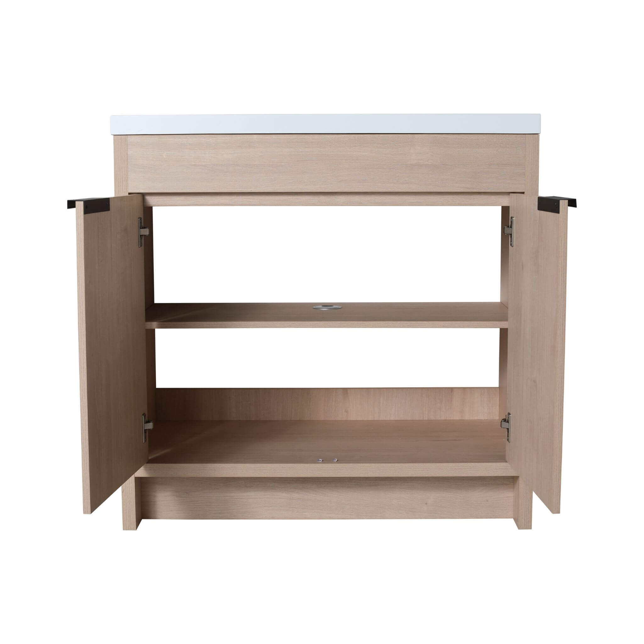 Nuvia 36-Inch Freestanding Bathroom Vanity With White Resin Sink (SAK39274) – SAKSBY WHOLESALE, view 13