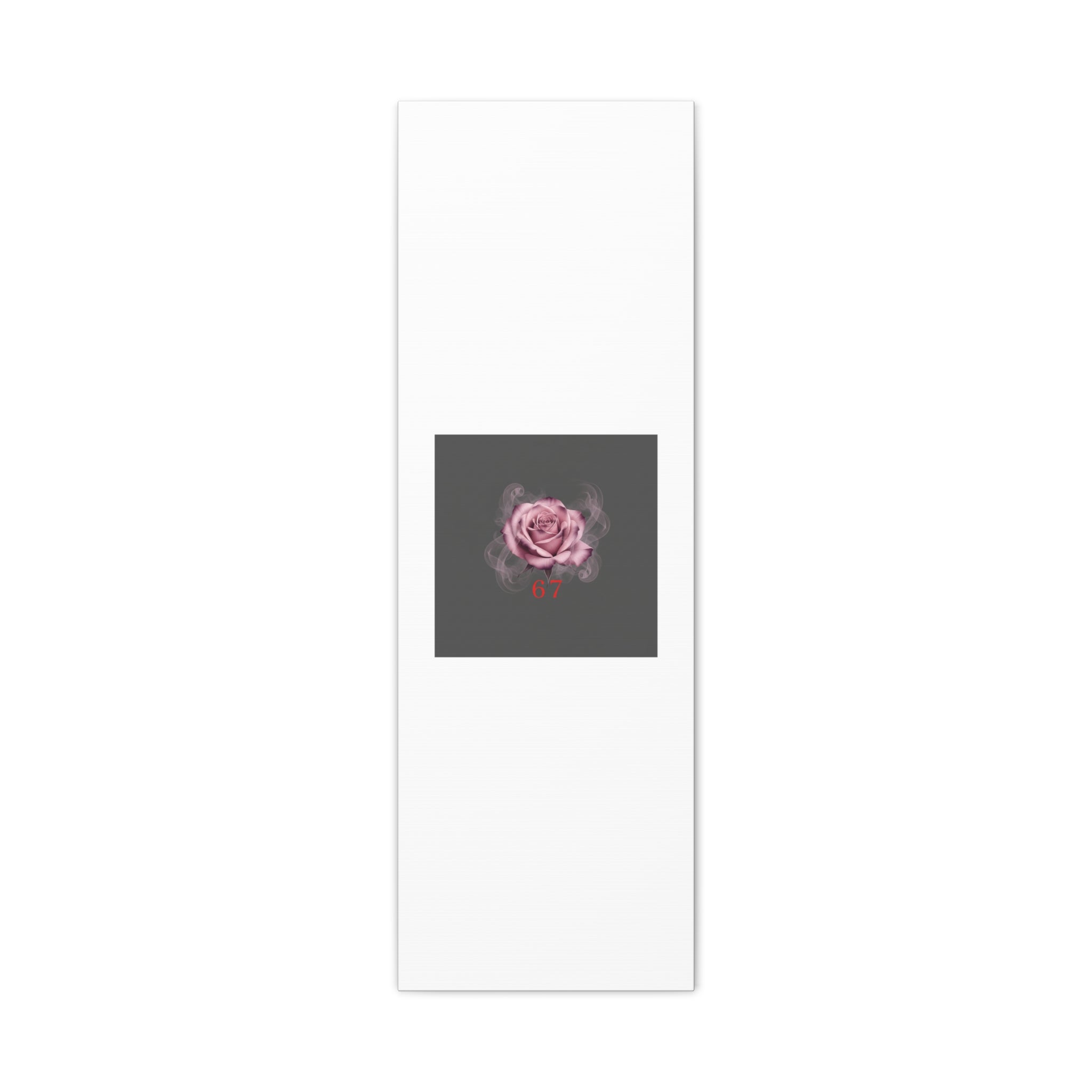 6 7 Valentine's Canvas | Viral Gothic Rose Wall Art | 6 7 Meaning Dark Romance
