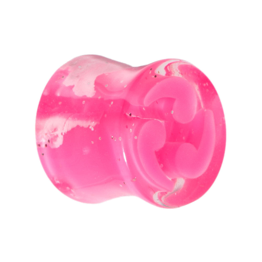 BodyCandy 00G Pink Quotation Symbol Saddle Plug — main product shot