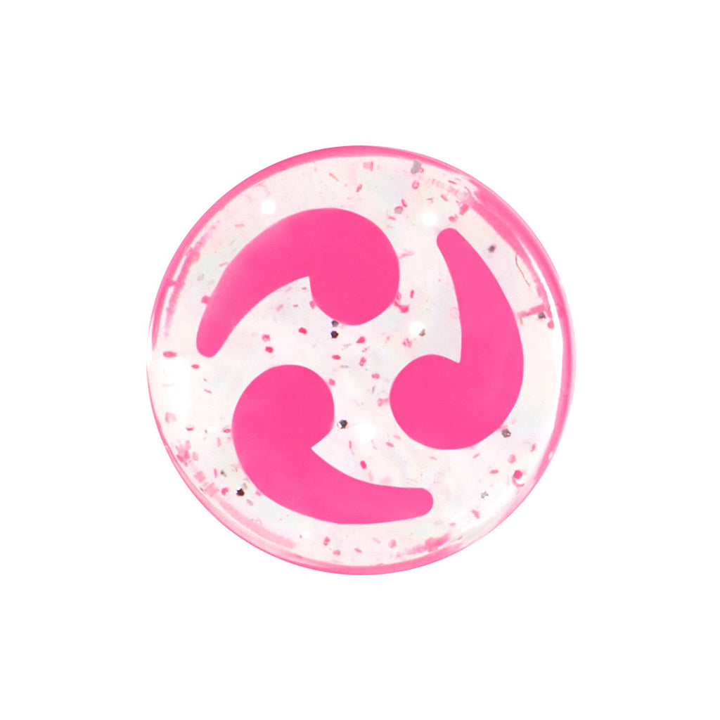 BodyCandy 00G Pink Quotation Symbol Saddle Plug — detail close-up
